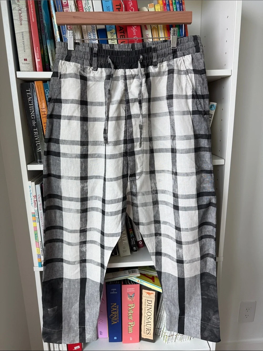 Vivienne Westwood linen pants for men